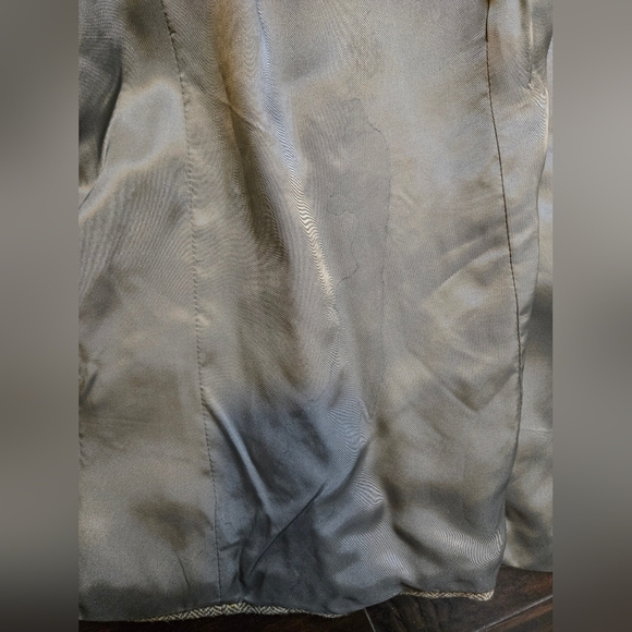 Vtg Country Road Australia Wool Blend Herringbone Tweed Blazer Jacket 40R - Picture 6 of 10